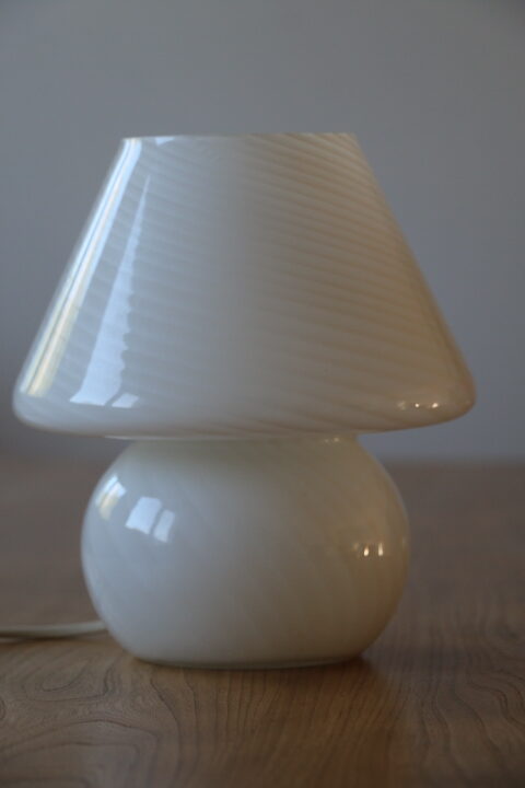 Lampe verre de murano