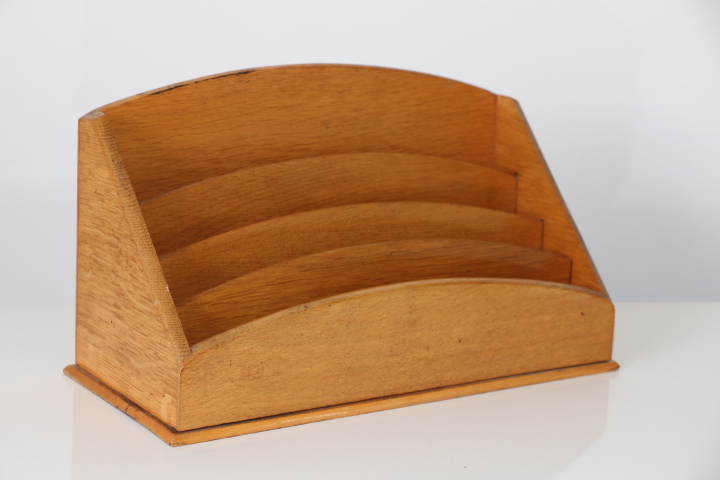 Range papiers « escalier » bois 313mm