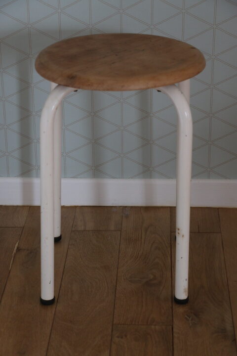 Tabouret MULLCA blanc