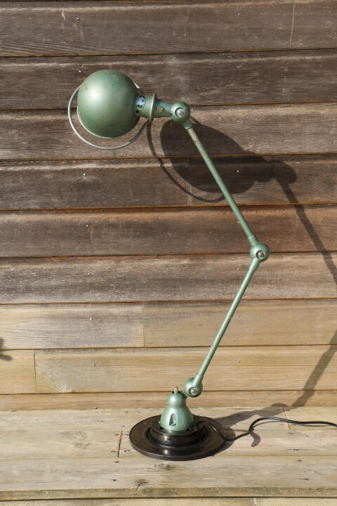 Lampe JIELDE 2 bras verte (1950)