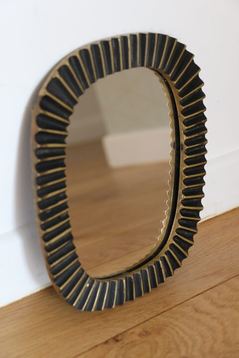 Miroir laiton Walter Bosse 205*238mm