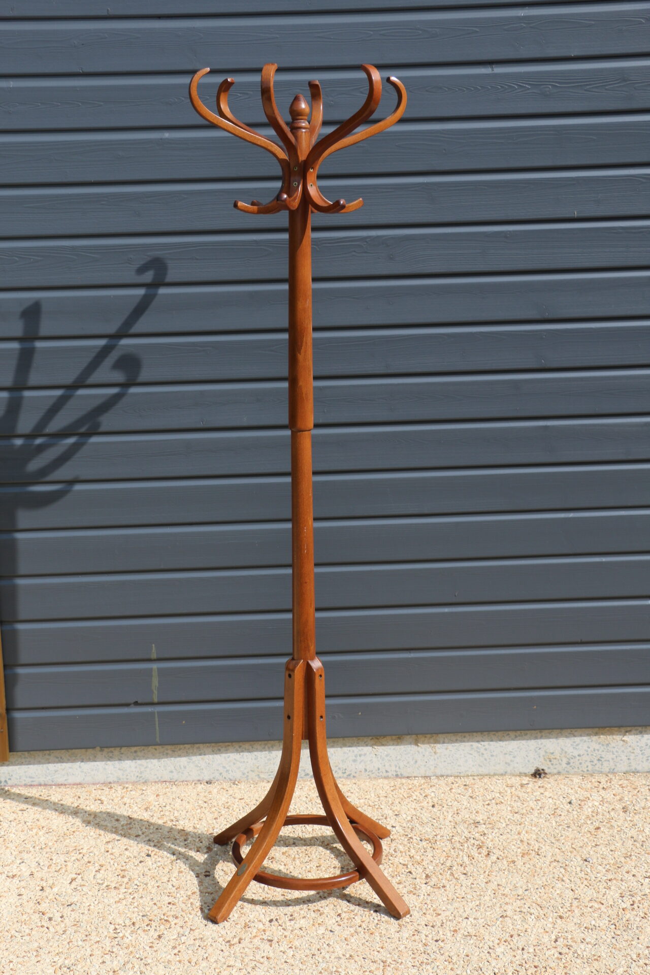 Portemanteau perroquet BAUMANN simple hêtre foncé 