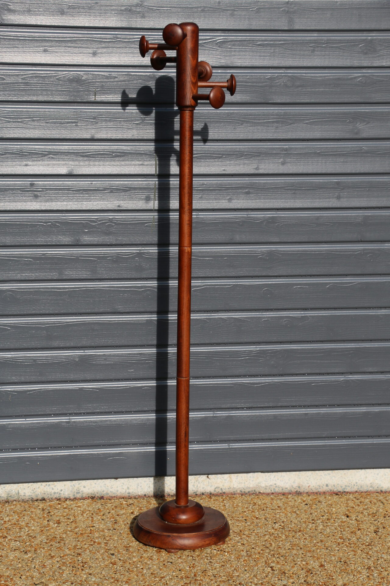 Portemanteau perroquet bois 1950