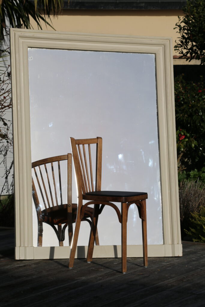 Miroir rectangulaire blanc XXL 1565mm