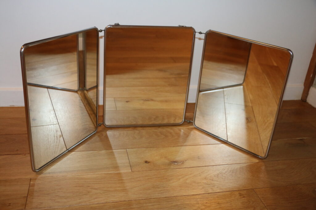 Miroir barbier triptyque XXL (70*28cm)