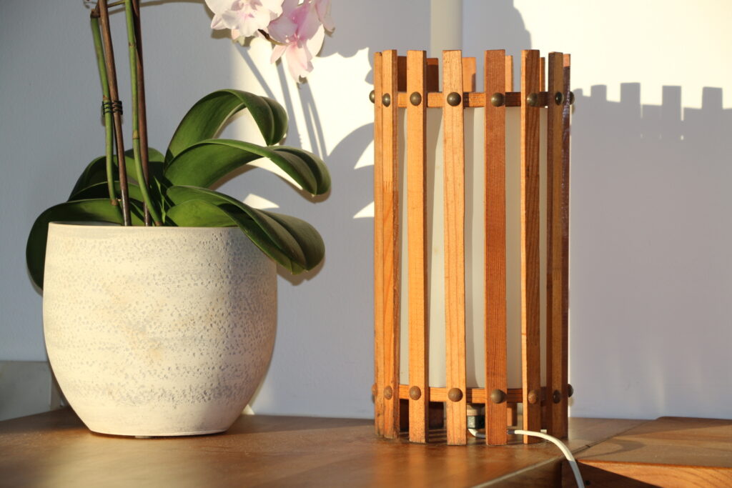 Paire lampions pin 1960