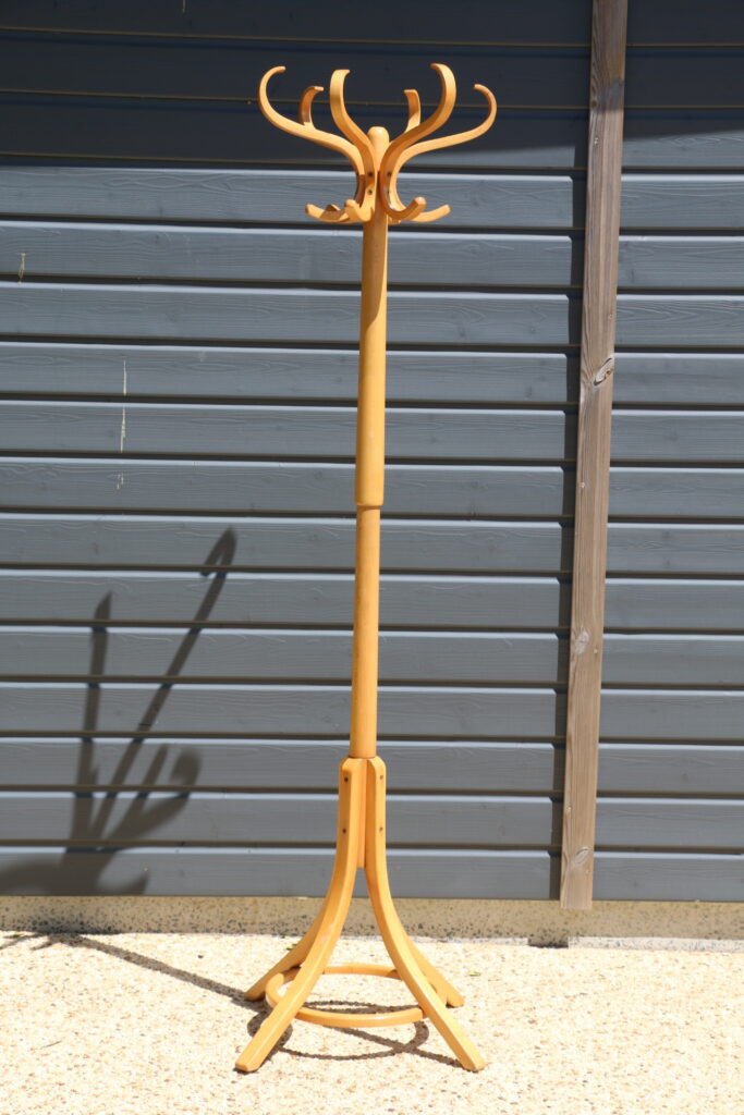 Portemanteau perroquet BAUMANN hêtre clair (A2) vernis d&rsquo;origine