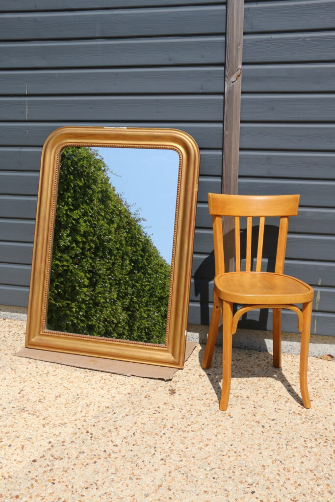Miroir doré ancien 1080mm