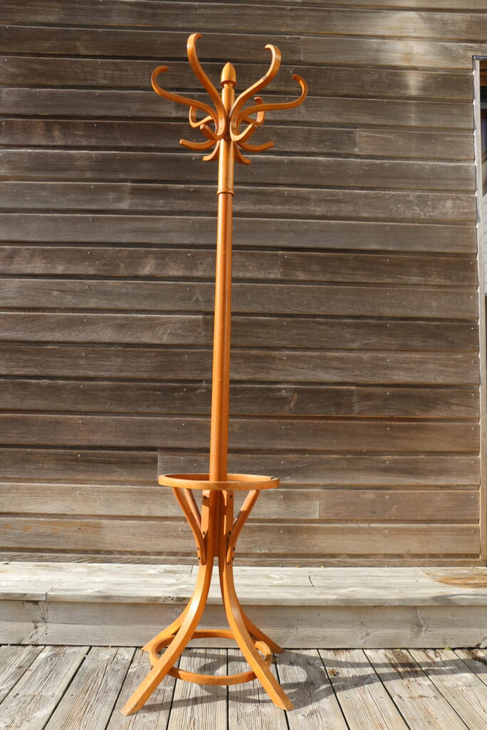 Portemanteau perroquet BAUMANN hêtre clair porte-parapluie PMO2